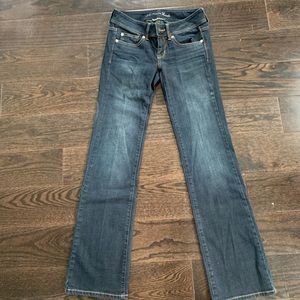 Super stretch, slim boot cut jeans